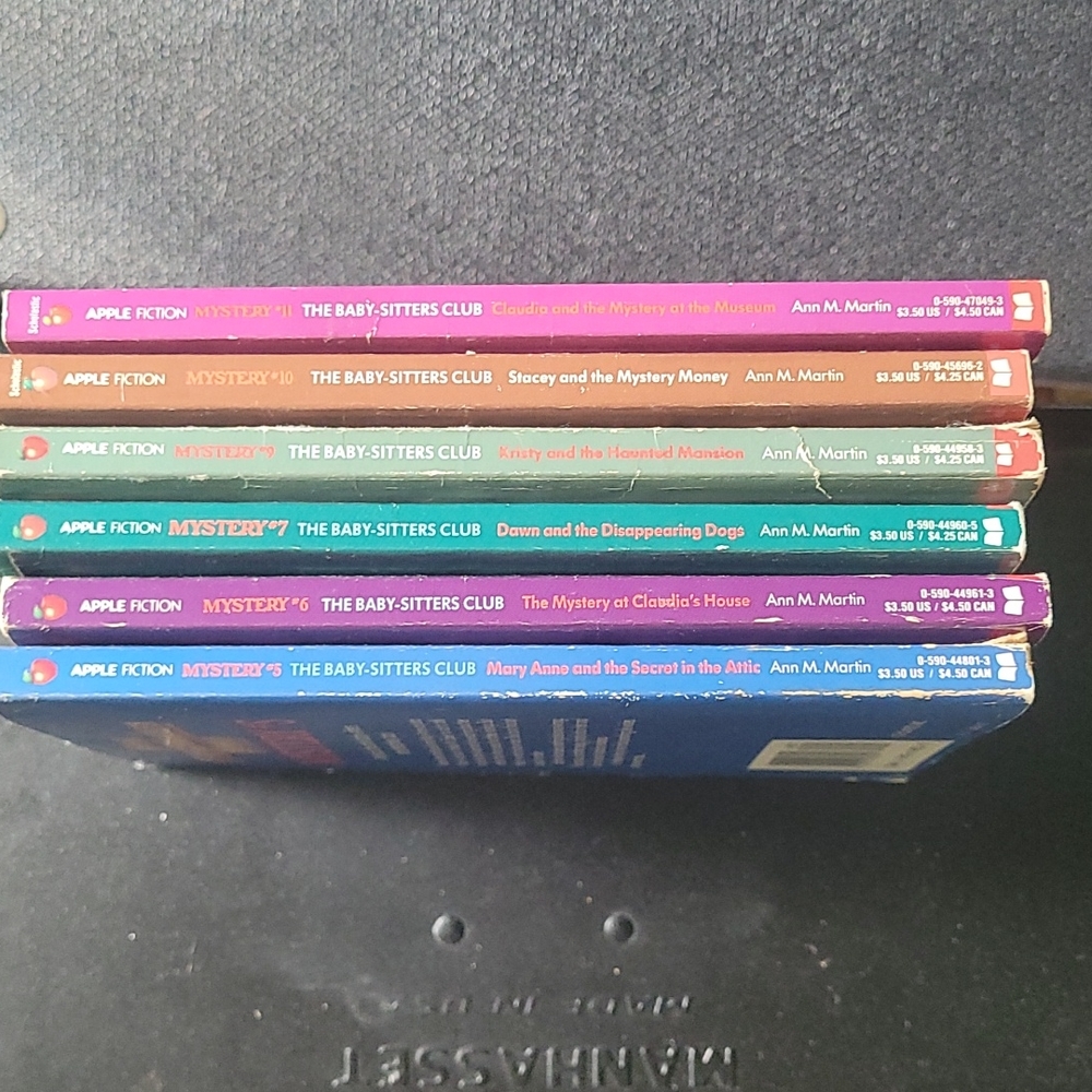 Vintage 1991 Baby-Sitters Club Mystery Book Set